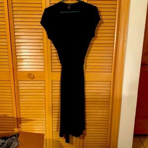Women’s dress with wrap around tie size large